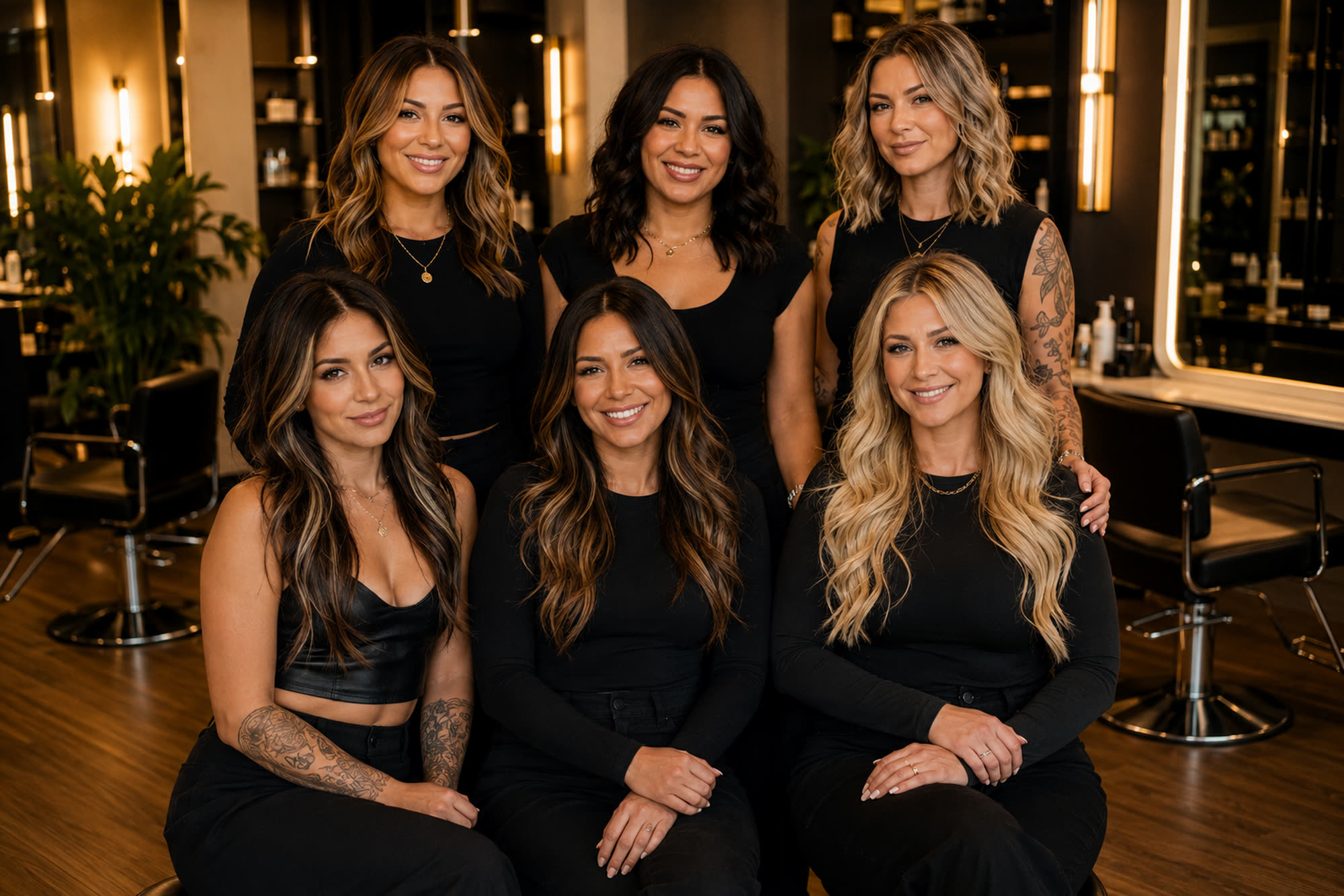 The Salon O stylist team